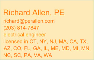 Business Card Text